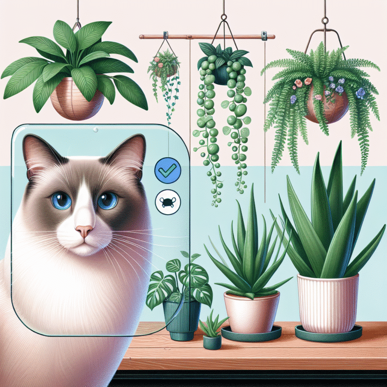 How to keep cats safe around indoor plants