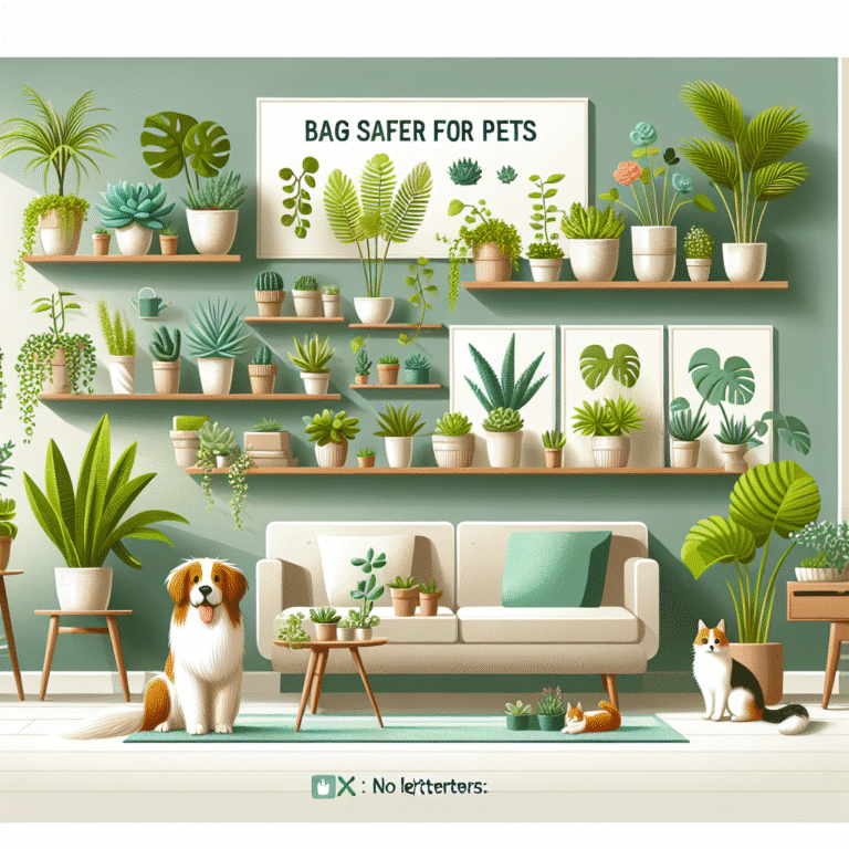 Beginner-friendly care instructions for pet-safe houseplants.