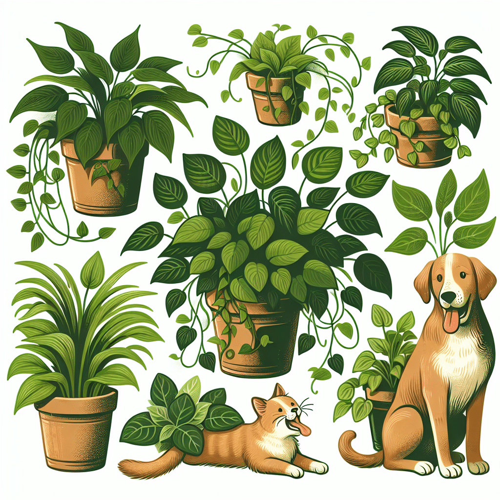 Easy-care houseplants that are safe for pets