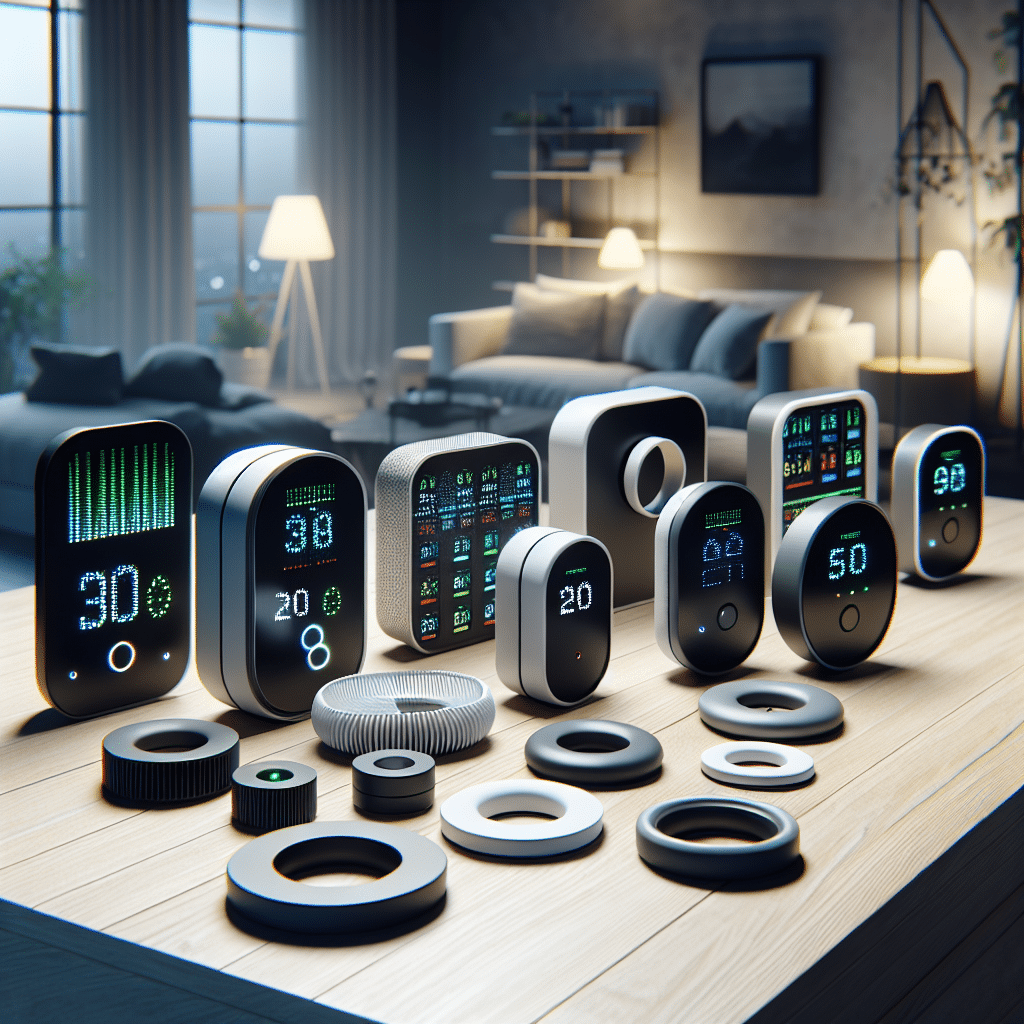 Air quality monitors for homes