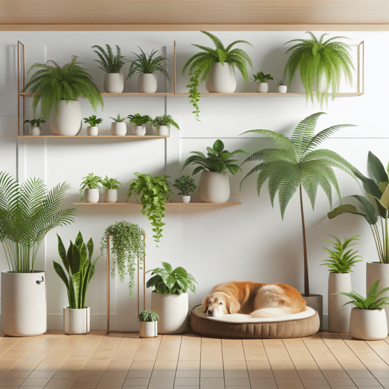 Dog-safe air-purifying plants to protect your furry friends