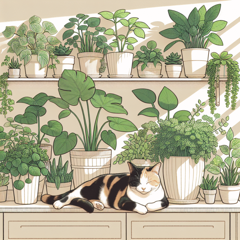 How to choose cat-safe indoor plants