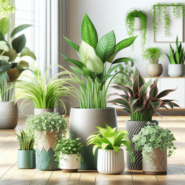Indoor plants that clean the air for healthier living