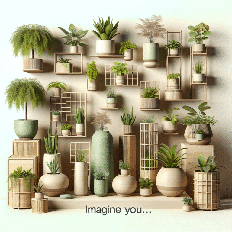 Compact planters designed for small spaces