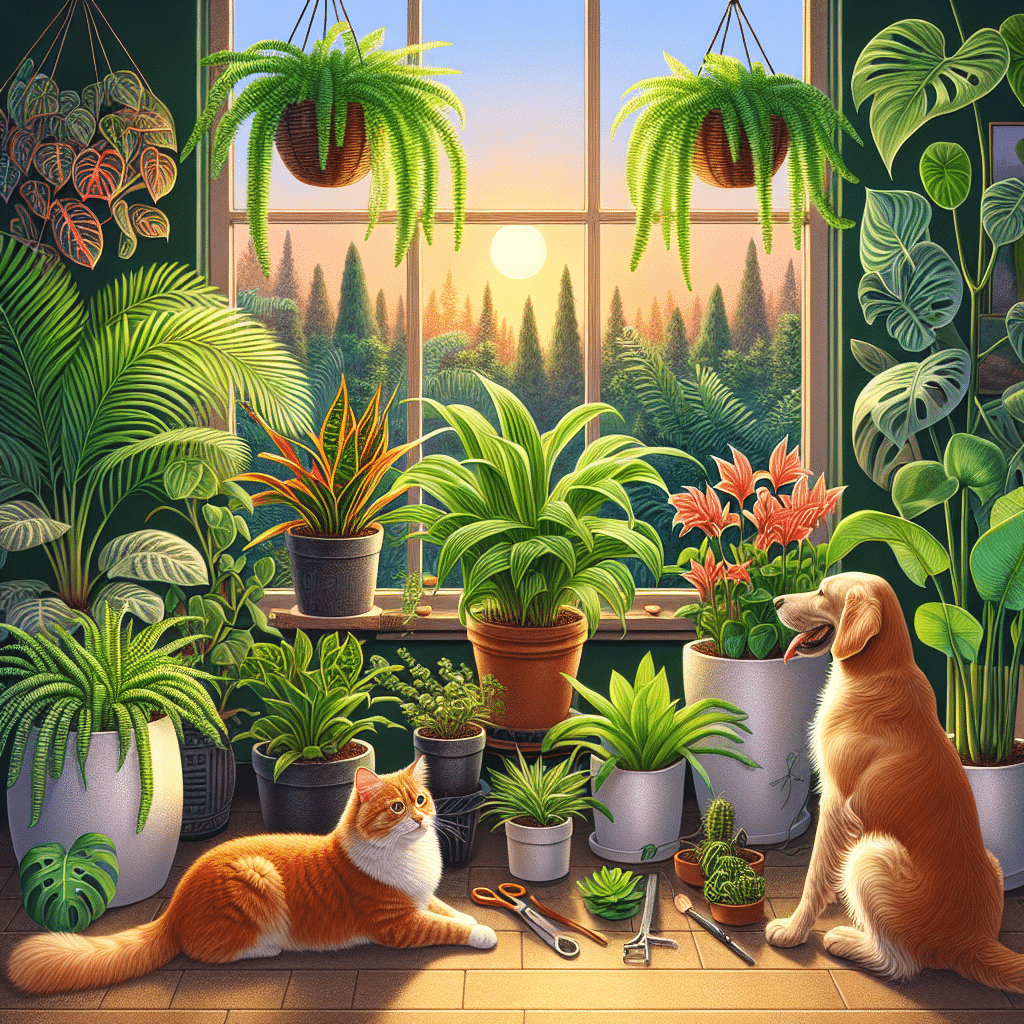 Vital tips for keeping indoor plants healthy and pet-safe