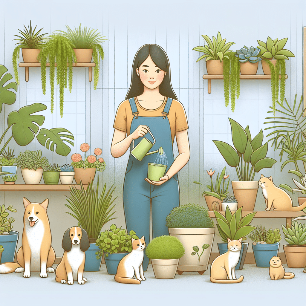 Pet-friendly fertilizing techniques for your houseplants