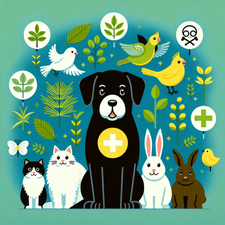 Avoiding plant poisoning in pets