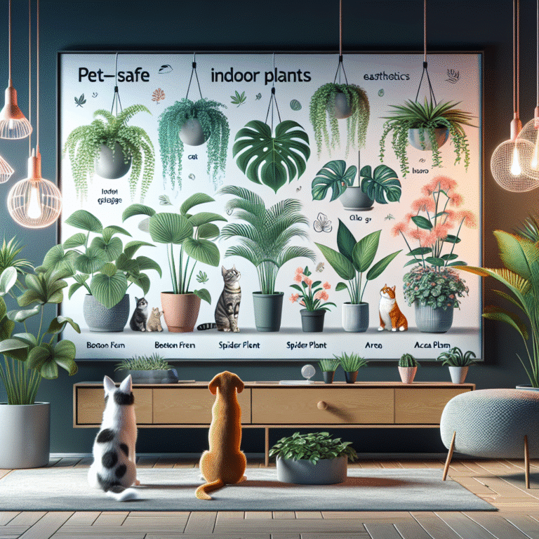 Understanding indoor plant lighting for pet-safe varieties